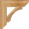 Ekena Millwork Imperial Slat Rough Sawn Bracket, Western Red Cedar, 6"W x 26"D x 26"H BKT06X26X26IMP06RWR - alternate 3